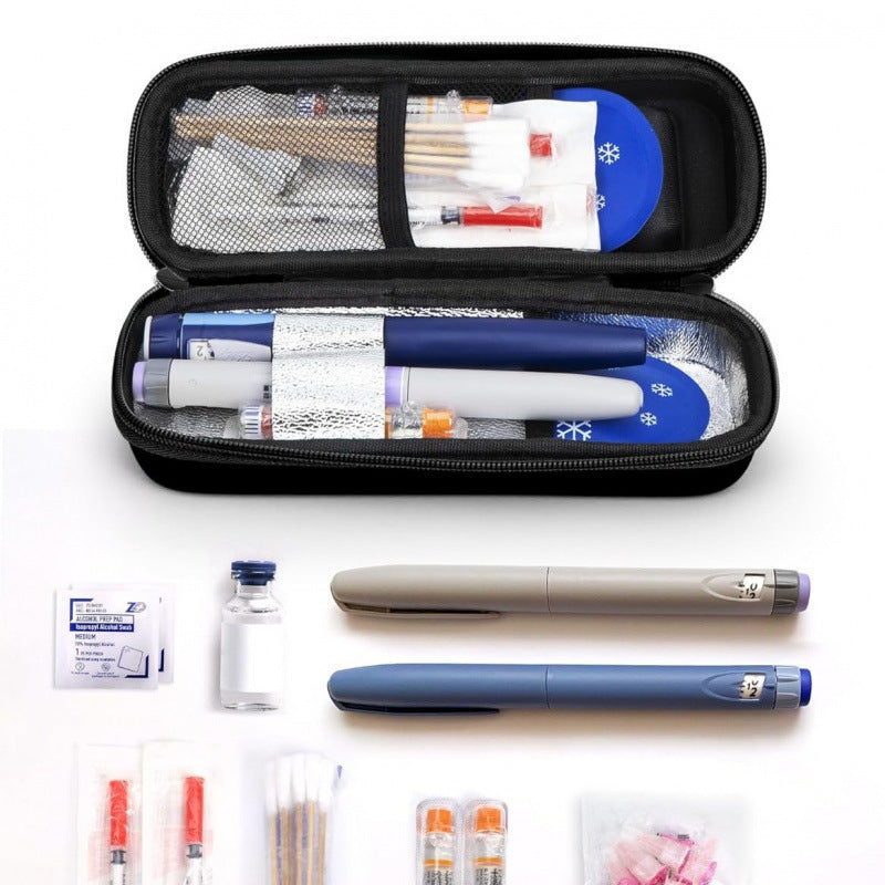 Insulin Cooler Travel Case with Thermometer Display